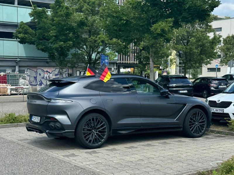 Aston Martin DBX spotted in Freiburg