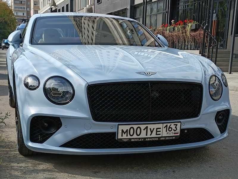 Bentley Continental GT (2021) spotted in Samara, Russia