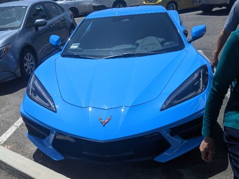 Chevrolet Corvette C8 spotted in Stamford