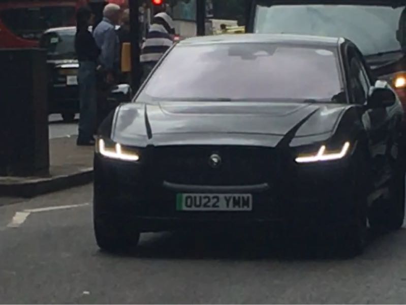 Jaguar I-PACE spotted in London