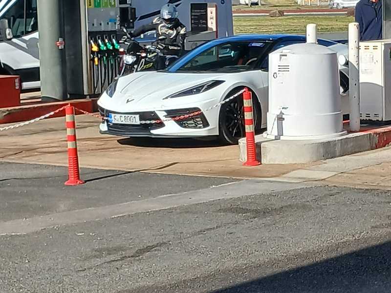 Chevrolet Corvette C8 (2020) spotted in Châteauroux, France