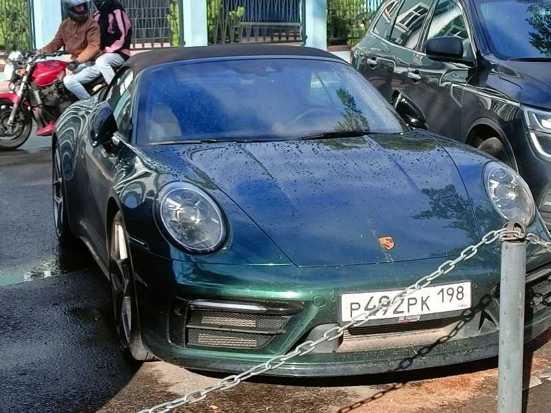 Porsche 911 (2020) spotted in Tver, Russia