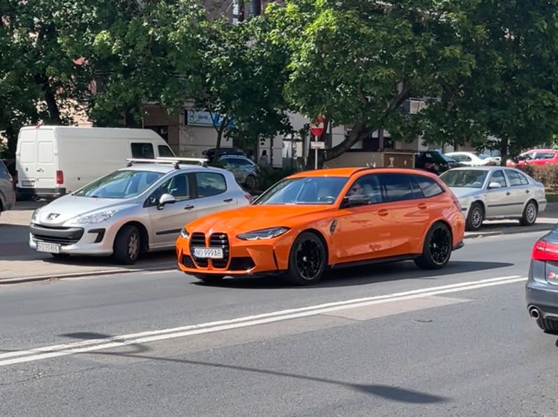 BMW M3 Touring spotted in Olsztyn