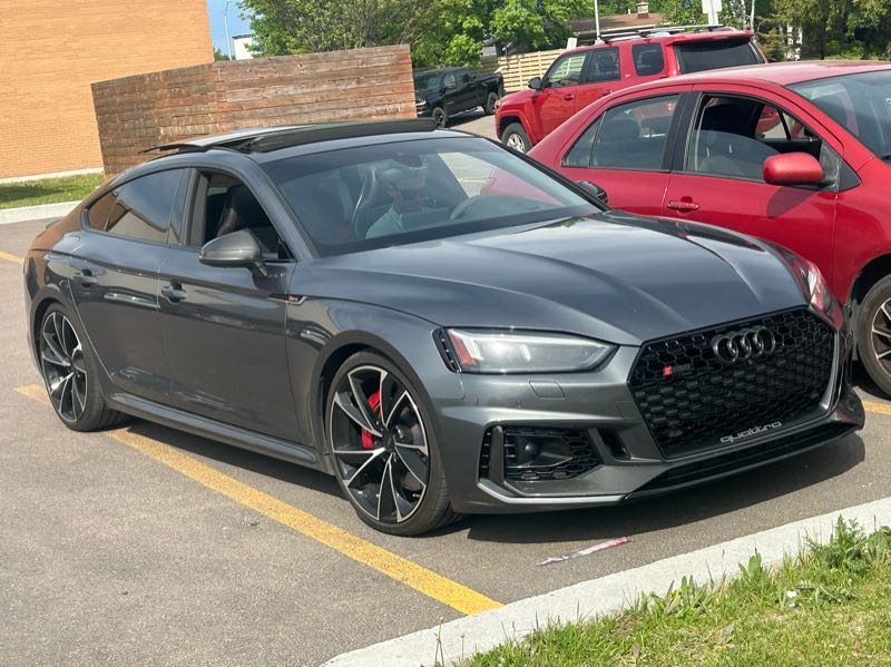 Audi RS5 spotted in Québec