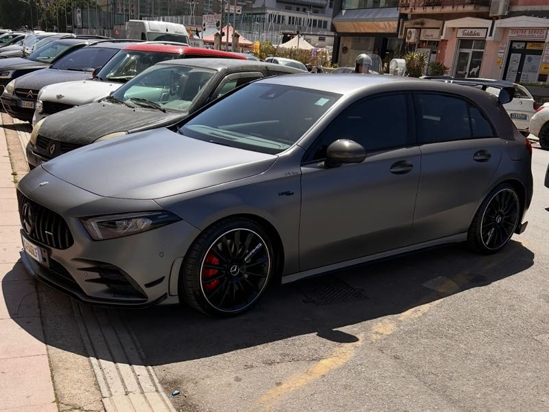 Mercedes-Benz A 45 AMG spotted in Palermo