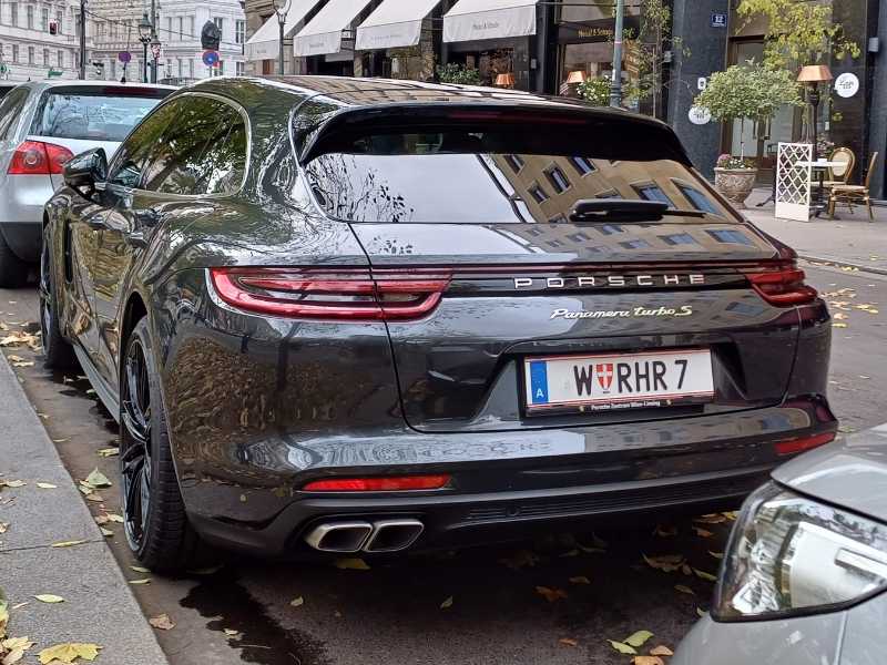 Porsche Panamera Turbo S spotted in Stockholm