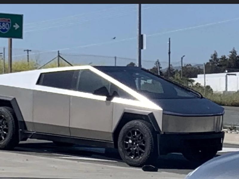 Tesla Cybertruck spotted in Medford