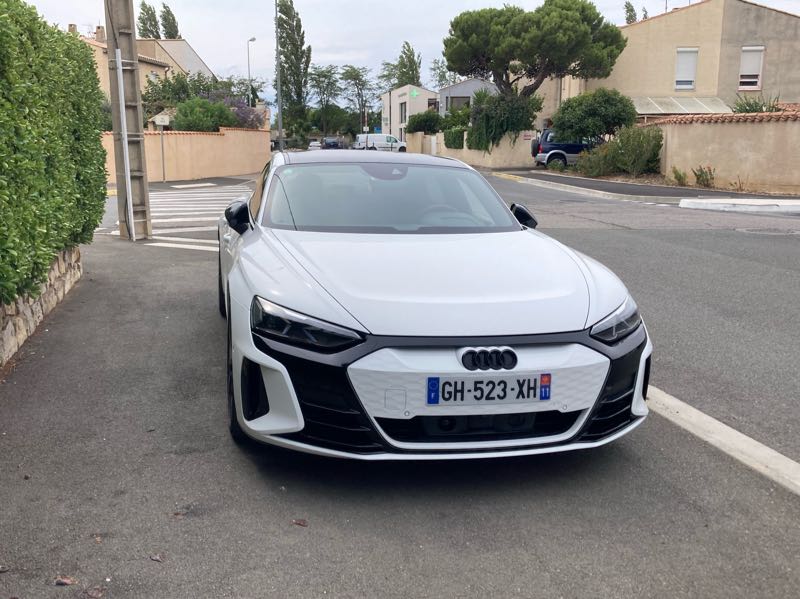 Audi e-tron GT spotted in Narbonne