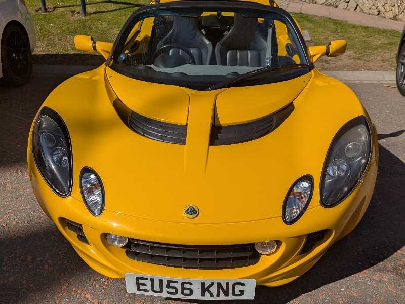 Lotus Elise spotted in Crieff