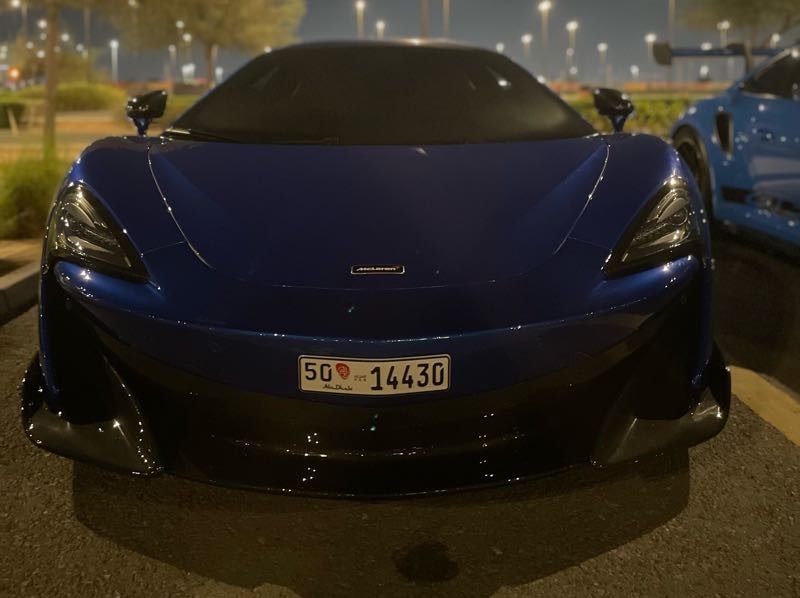 McLaren 570S (2015) spotted in Abu Dhabi, United Arab Emirates