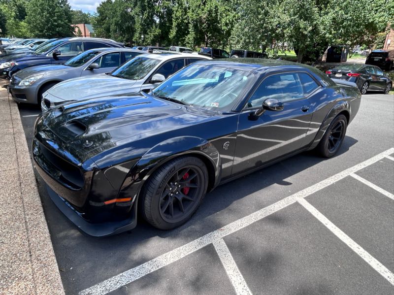 Dodge Challenger Hellcat spotted in Reston