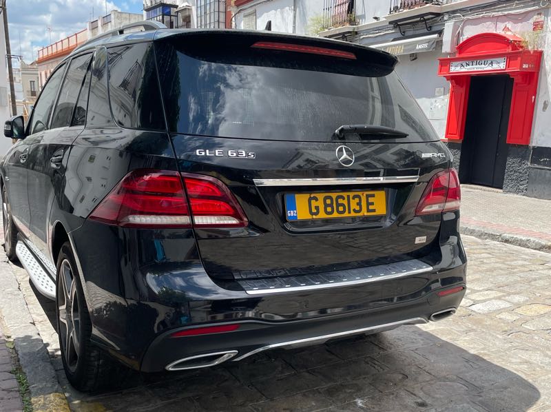 Mercedes-Benz GLE 63 S spotted in Utrera