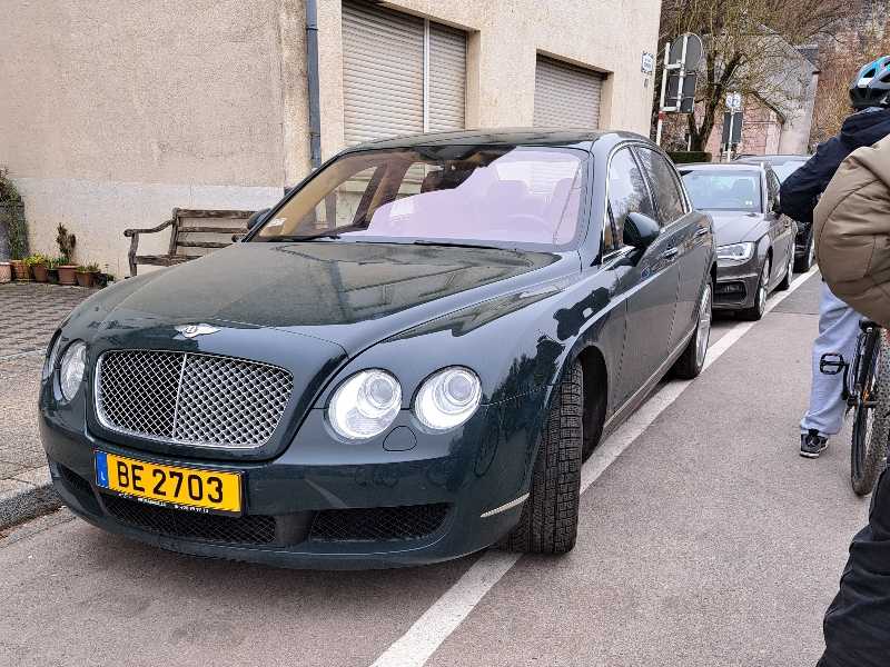 Bentley Continental Flying Spur spotted in Luxembourg