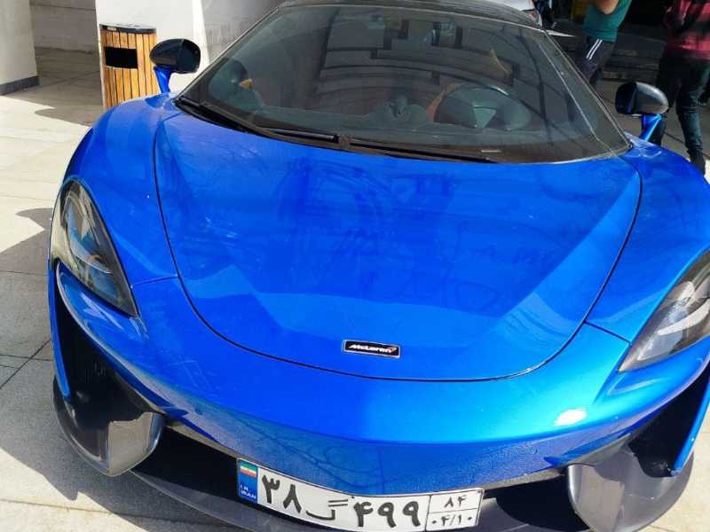 McLaren 650S spotted in Kīsh