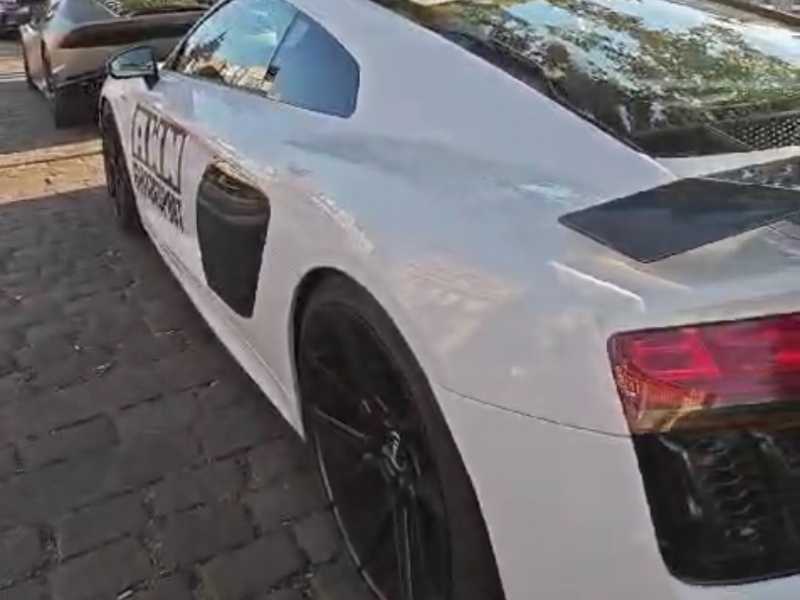 Audi R8 spotted in Neumünster