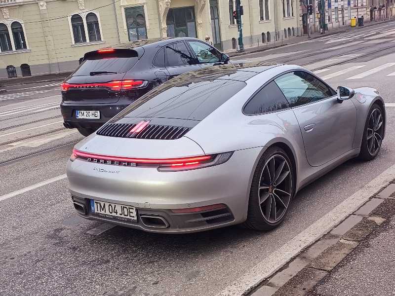 Porsche 911 Carrera (2022) spotted in Timişoara, Romania