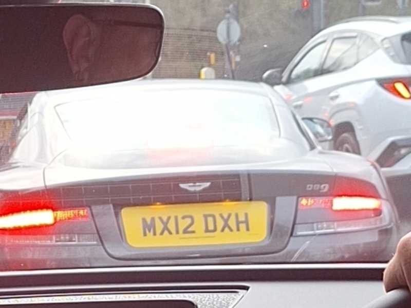 Aston Martin DB9 (2012) spotted in Swindon, United Kingdom