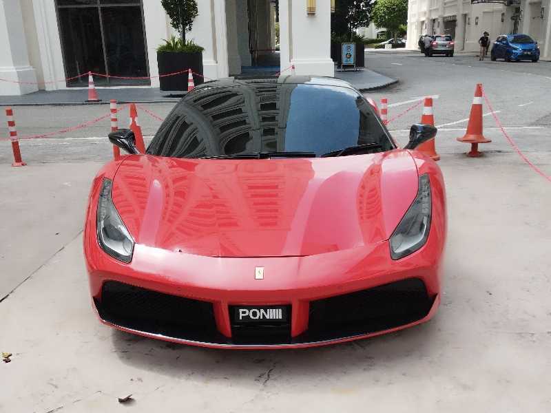 Ferrari 488 GTB spotted in Paya Terubong