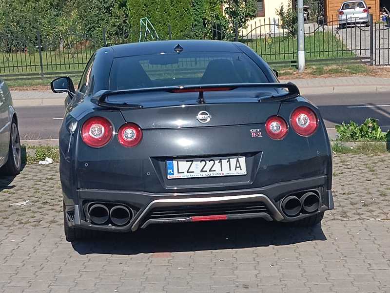 Nissan GT-R spotted in Zamość