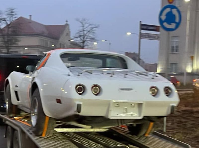 Chevrolet Corvette (1978) spotted in Ostrów Wielkopolski, Poland