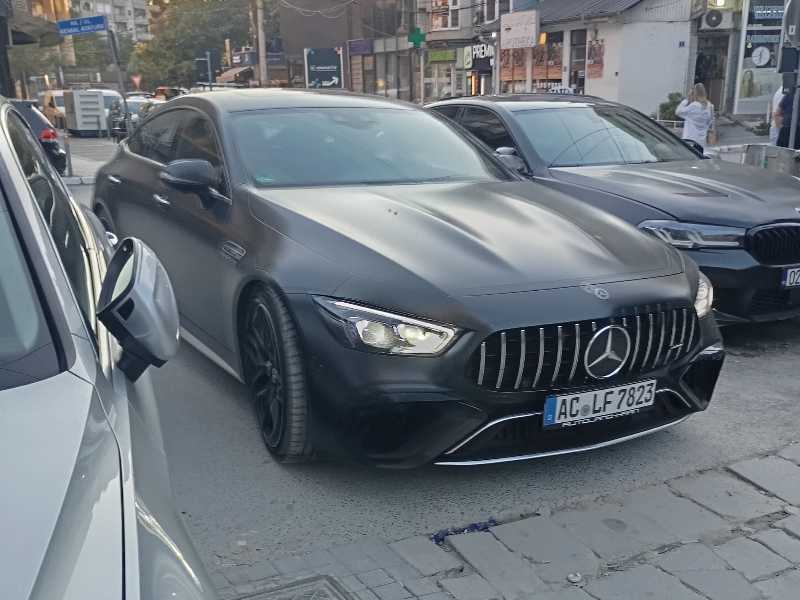 Mercedes-Benz AMG GT 4-Door Coupe (2022) spotted in Mitrovicë, Kosovo