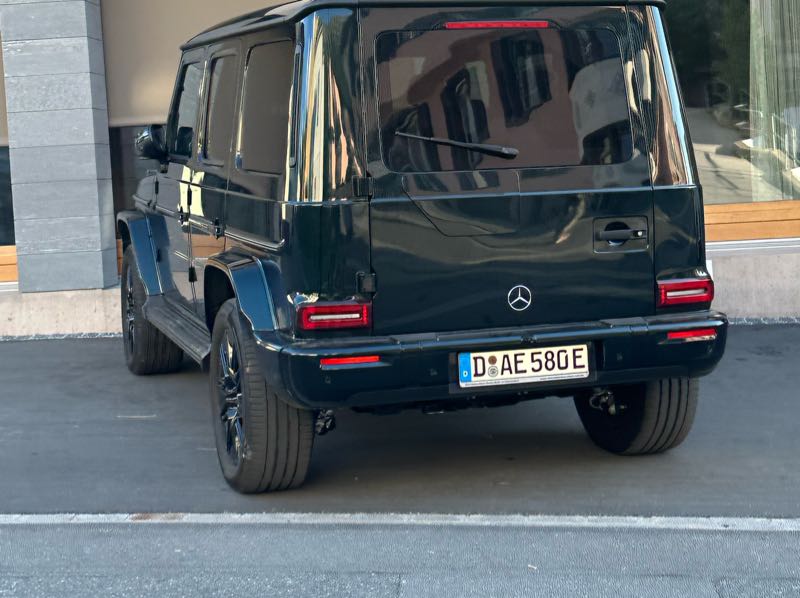 Mercedes-Benz G-Class (2020) spotted in Pontresina, Switzerland