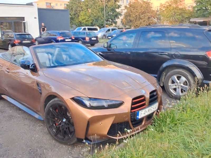 BMW M4 spotted in Żary
