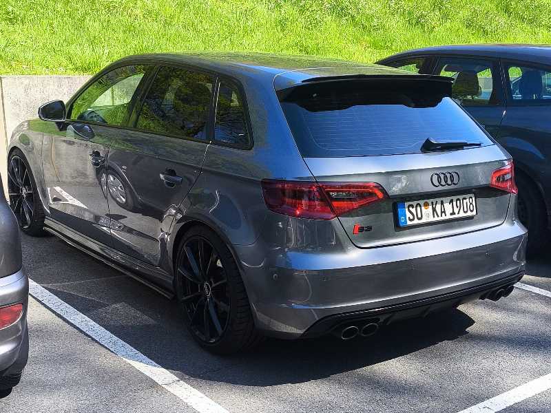 Audi RS Q3 spotted in Ulm
