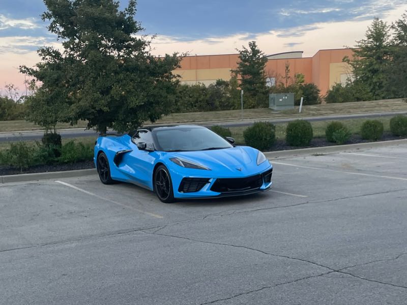 Chevrolet Corvette spotted in Fishers