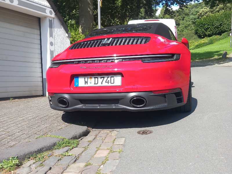 Porsche 911 spotted in Wuppertal