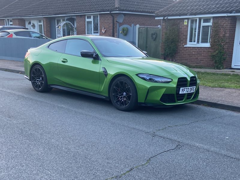 BMW M4 spotted in Chelmsford