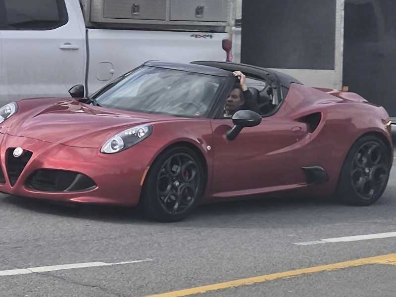 Alfa Romeo 4C Spider spotted in St. George