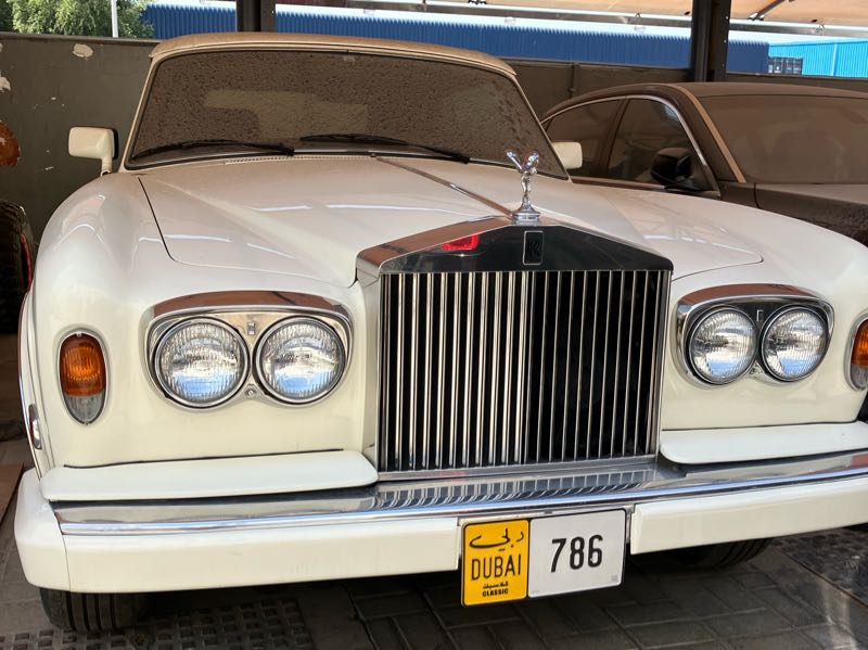 Rolls-Royce Silver Shadow spotted in Dubai