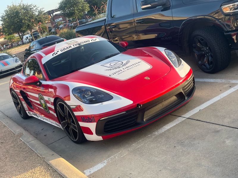 Porsche 718 Cayman (2021) spotted in Dallas, United States