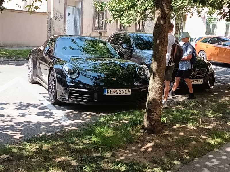 Porsche 911 (2022) spotted in Košice, Slovakia