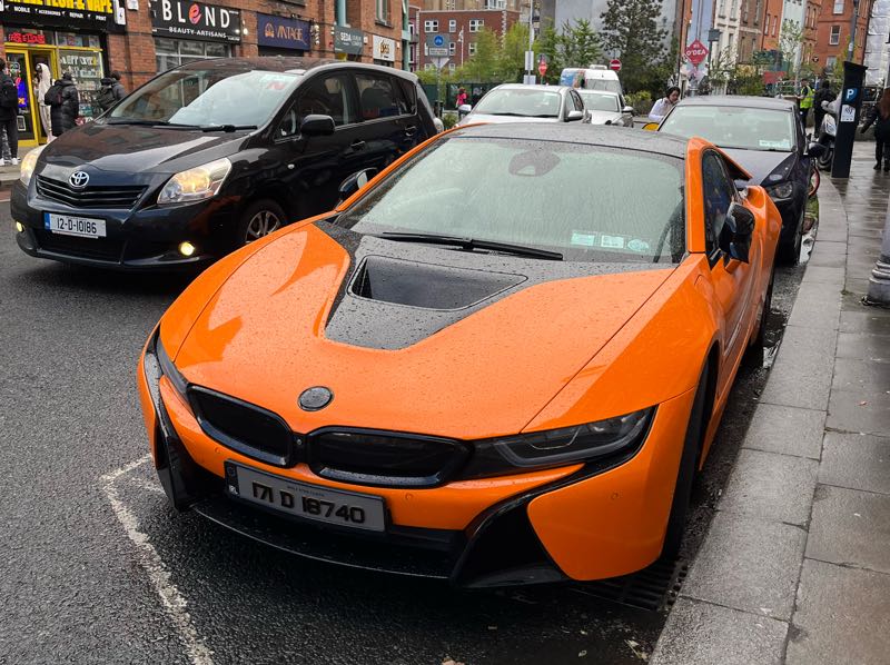 BMW i8 (2014) spotted in Dublin, Ireland