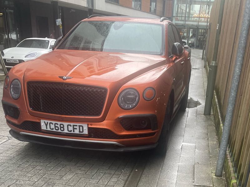 Bentley Bentayga spotted in Maidstone