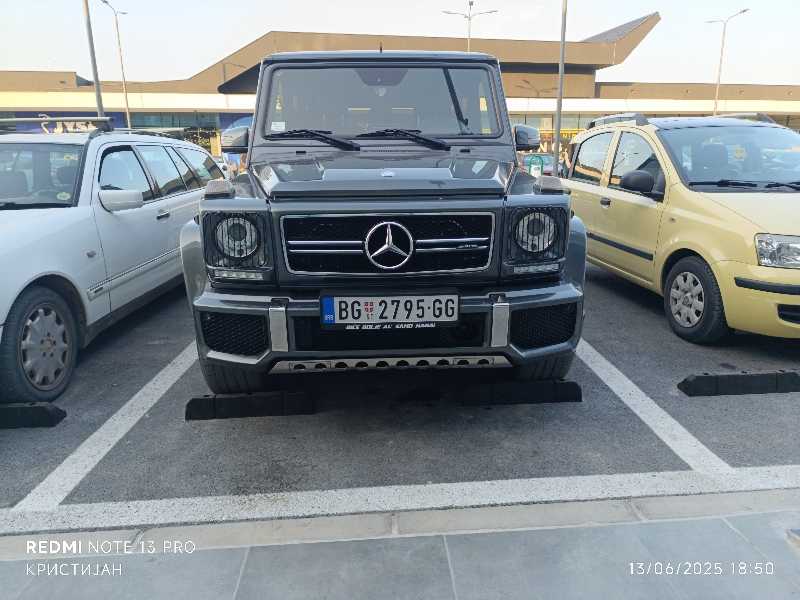 Mercedes-Benz G-Class spotted in Struga
