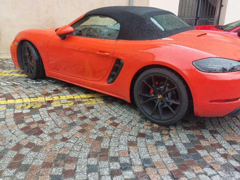 Porsche 718 Boxster GTS spotted in Barcelonnette
