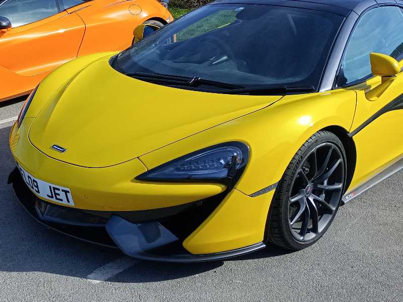 McLaren 570S spotted in Builth Wells