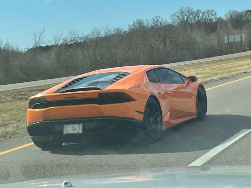 Lamborghini Huracán spotted in Jackson