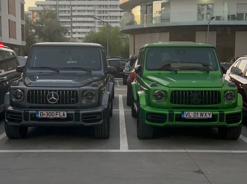 Mercedes-Benz G-Class AMG spotted in Constanţa