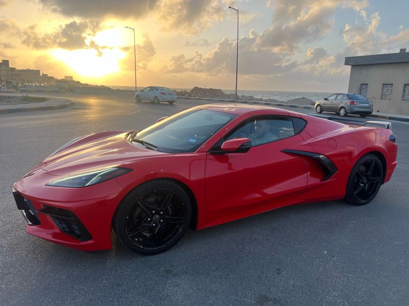 Chevrolet Corvette spotted in Tripoli