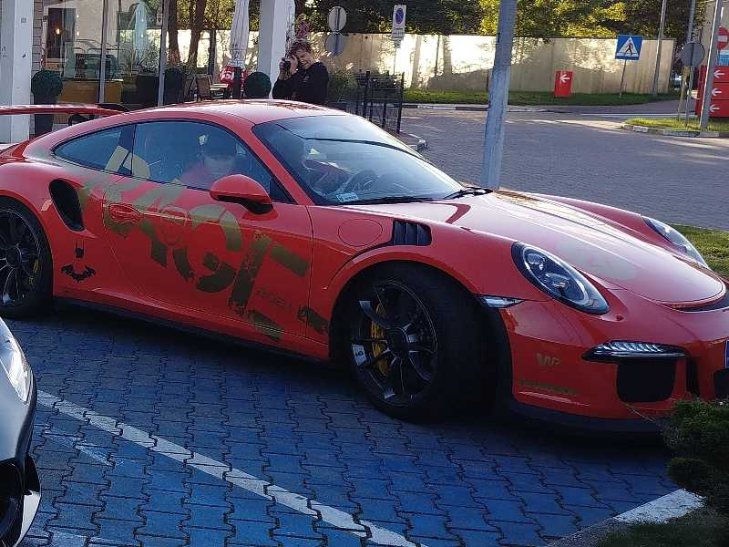 Porsche 911 GT3 RS spotted in Gdańsk