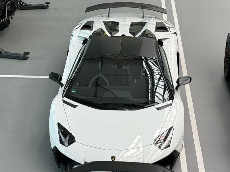 Lamborghini Aventador (2021) spotted in Sindelfingen, Germany