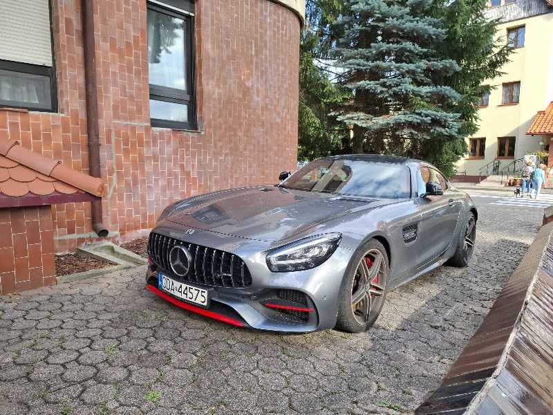 Mercedes-Benz AMG GT spotted in Elbląg