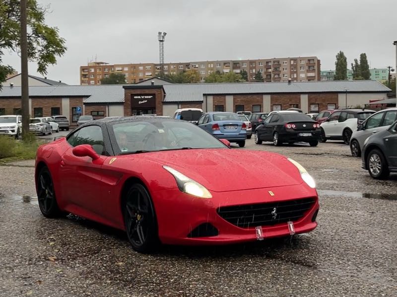 Ferrari California (2015) spotted in Komárno, Slovakia