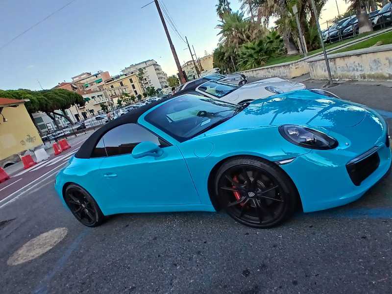 Porsche 911 spotted in Sanremo