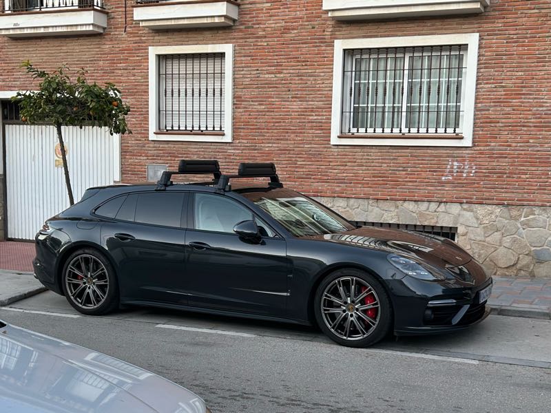 Porsche Panamera Turbo spotted in Fuengirola