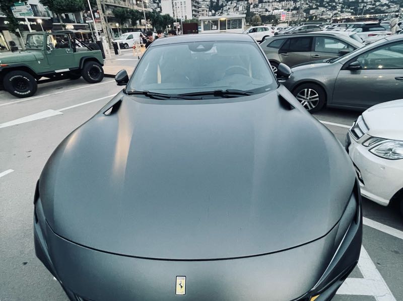 Ferrari Roma spotted in Roses